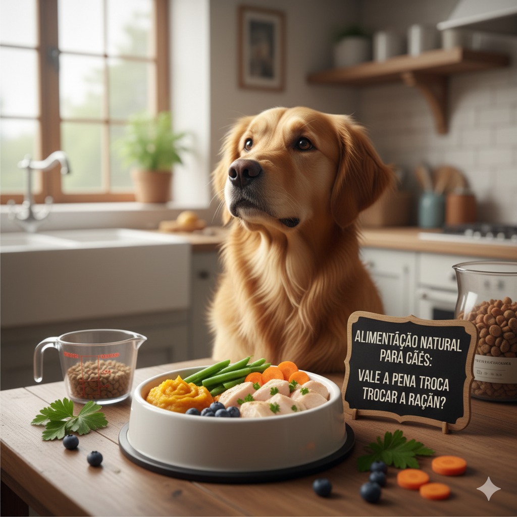 Alimentação Natural para Cães: vale a pena trocar a ração?